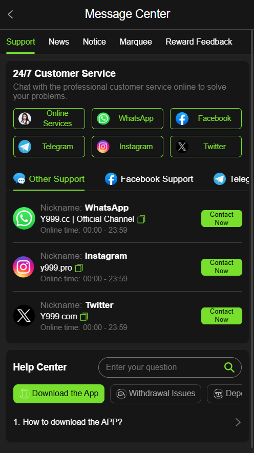 Y999